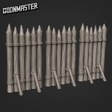 Spiked Wall Set